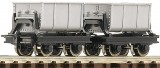 Narrow gauge Two-unit cement tipping truck set